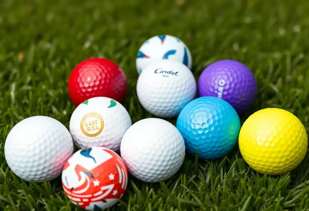 2026 Chrome Tour golf balls on green grass