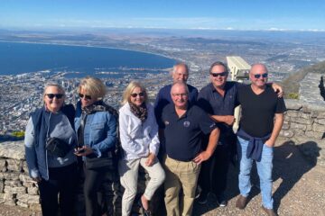 On the Top of Table Mountain in Capetown, South Africa