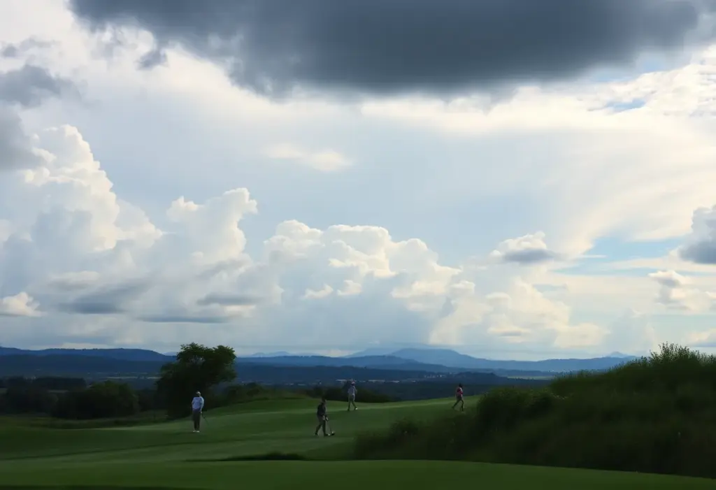 Overview of the AIG Women's British Open golf course