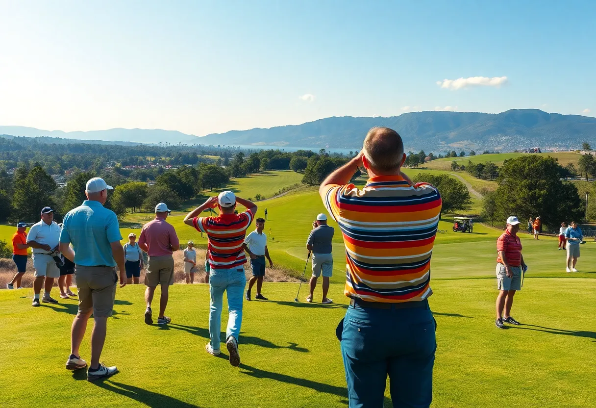 Golfers competing during the Asian Tour 2025 season