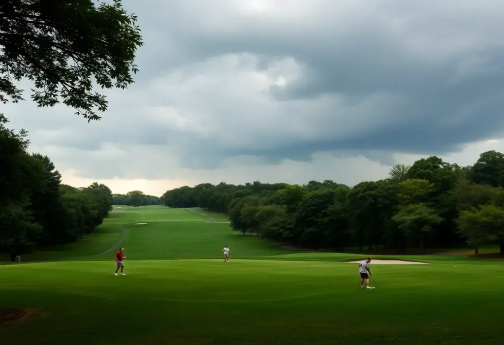 A view of a public golf course in Washington, D.C.