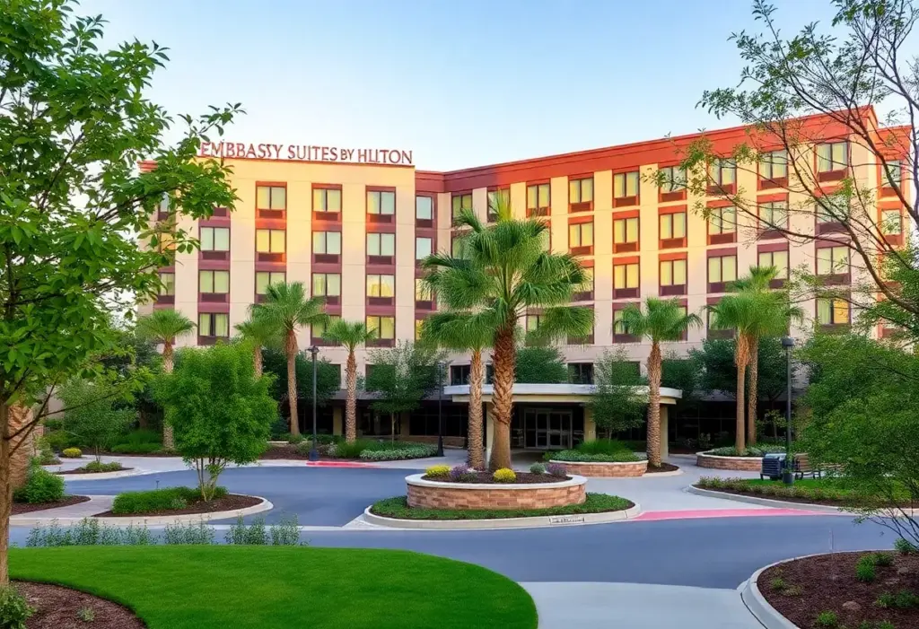 Exterior view of Embassy Suites by Hilton in La Jolla