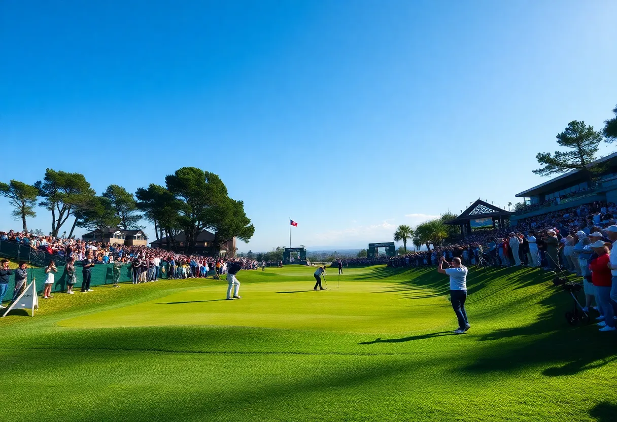 Dramatic playoff scene at the Hero World Challenge