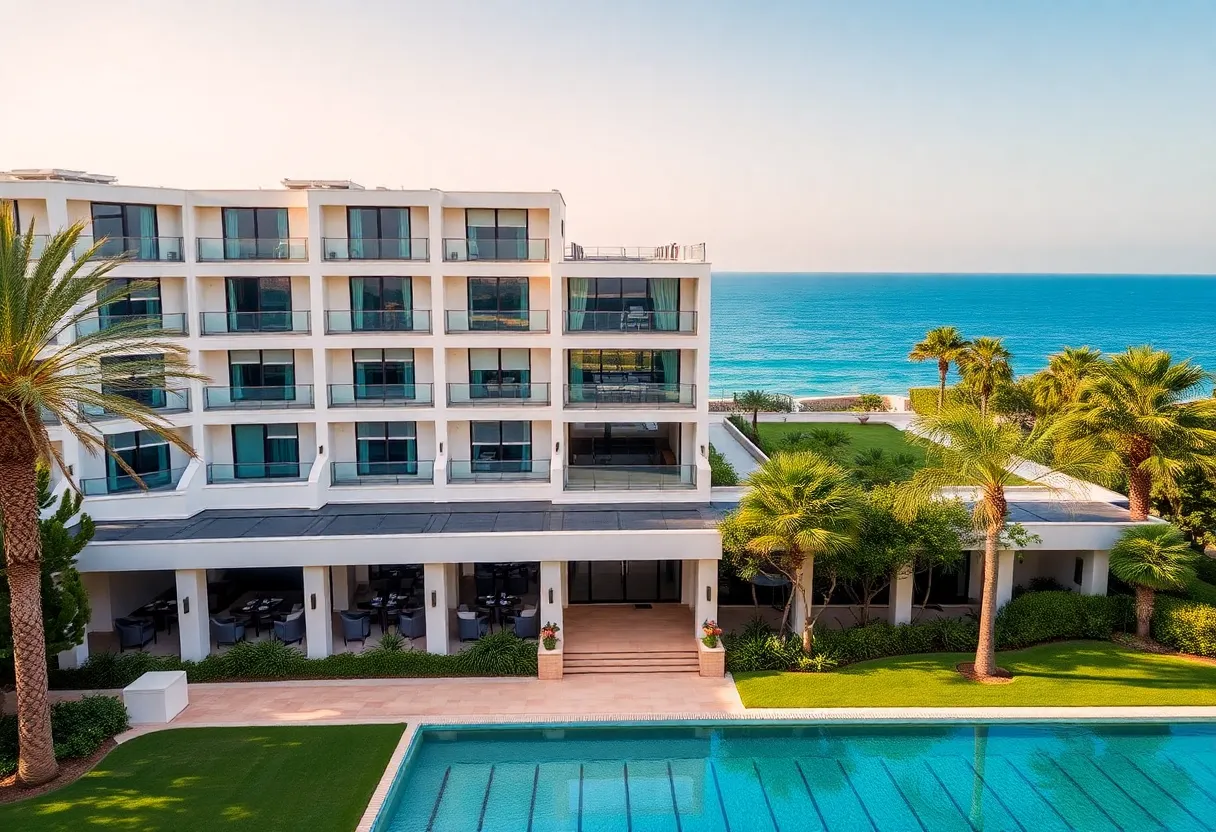 Exterior view of Hyatt Regency Vilamoura Algarve hotel