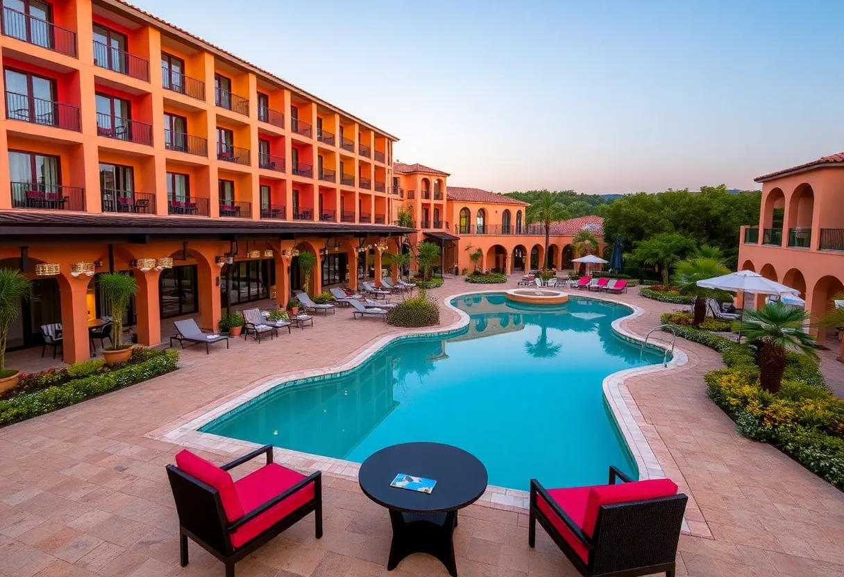Exterior view of Hyatt Regency Vilamoura Algarve hotel
