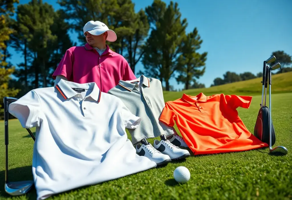 Kristoffer Reitan promoting Original Penguin golf apparel