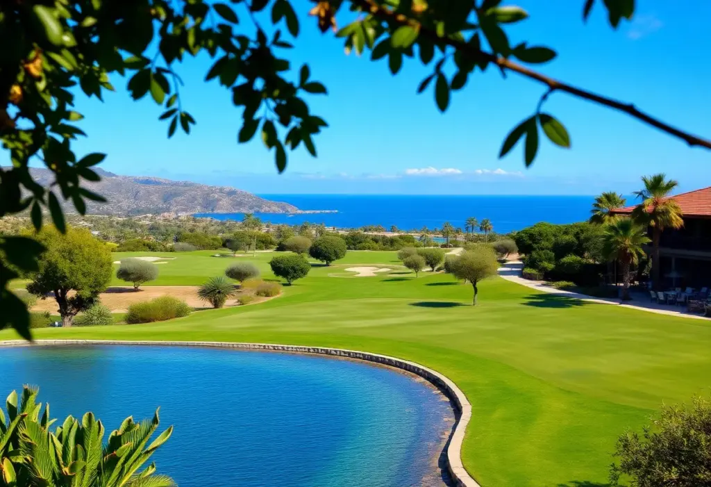 La Hacienda Links Golf Resort coastal view
