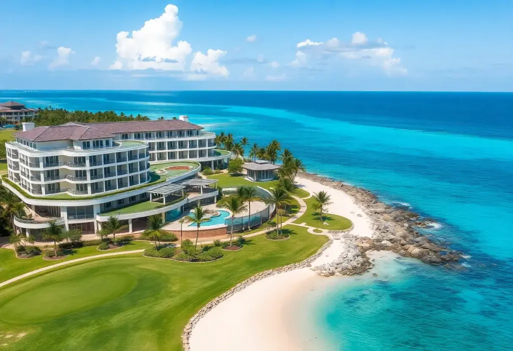 Luxurious interior of Secrets Playa Mujeres Golf & Spa Resort