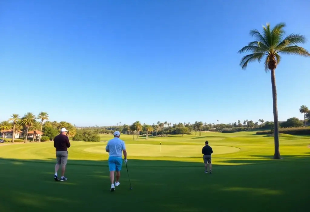Golfers competing at the Sony Open 2026