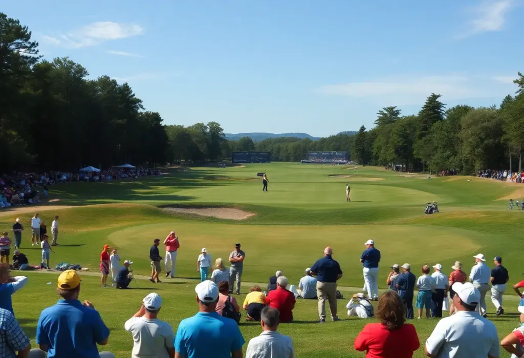 A view of Waialae Country Club during the Sony Open golf tournament.
