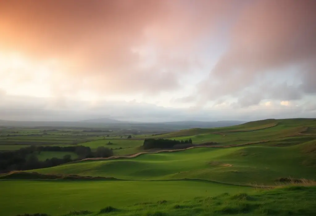 Scenic view of Adare Manor preparing for the 2027 Ryder Cup