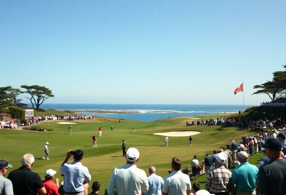 Golfers competing in the 2026 AT&T Pebble Beach Pro-Am