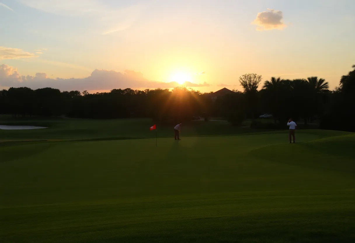 Golfers competing at the Cognizant Classic 2026 in Florida