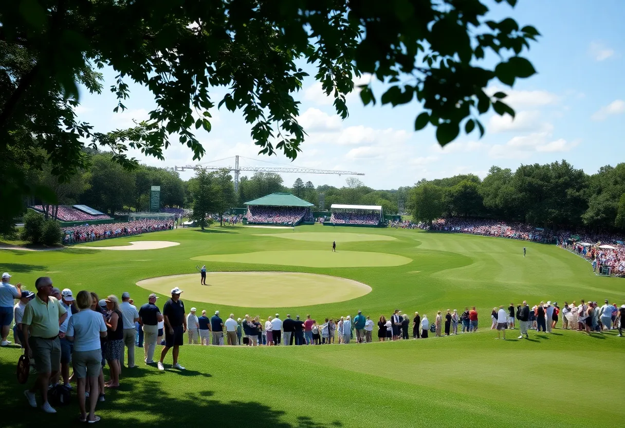 Scenic view of the Cognizant Classic tournament at PGA National's Champion Course.
