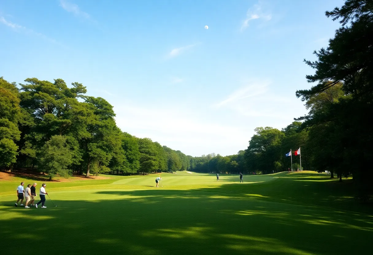 Golf tournament at Royal Golf Dar Es Salam