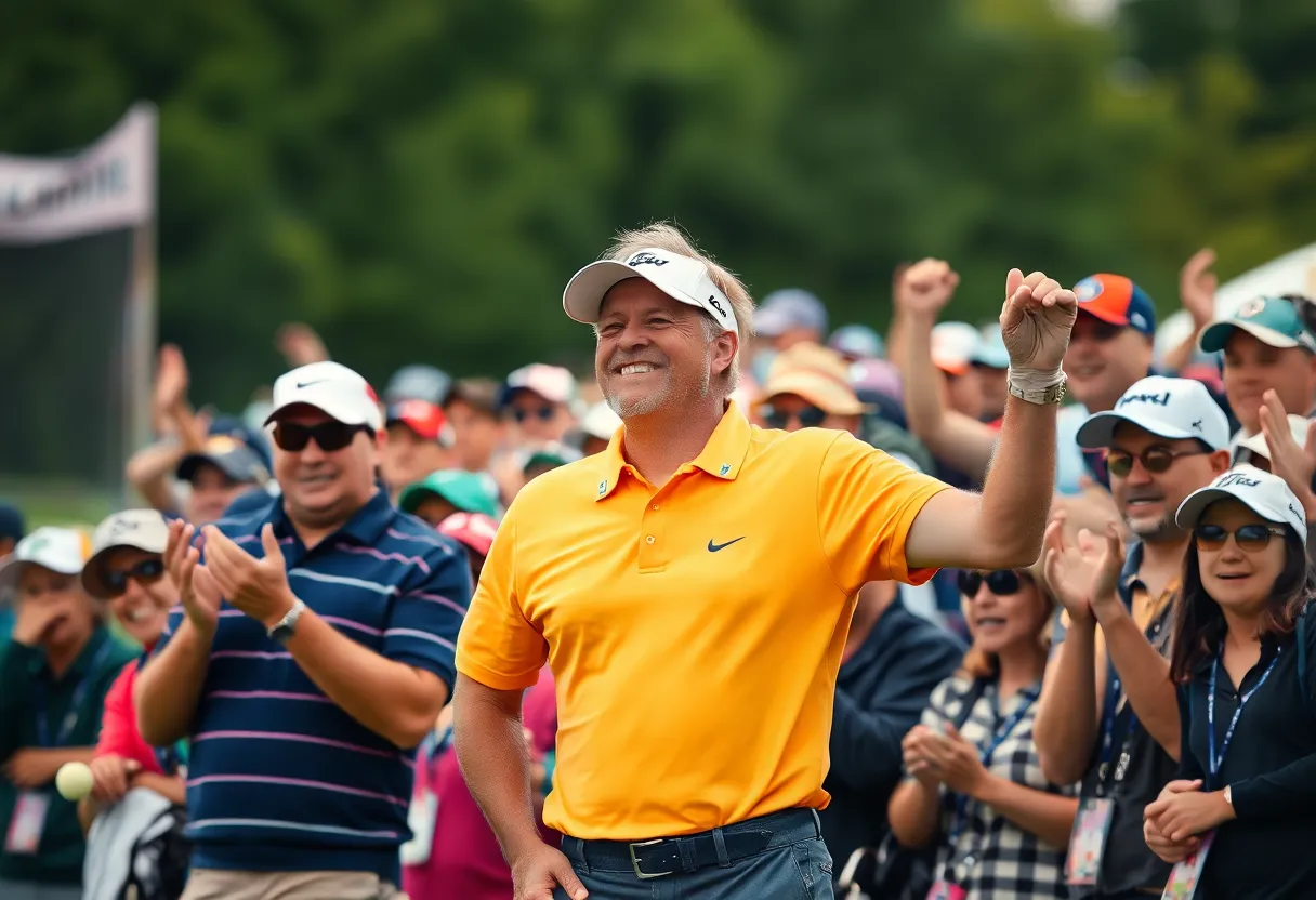 Tribute to Masashi Ozaki, celebrating his legacy in golf.