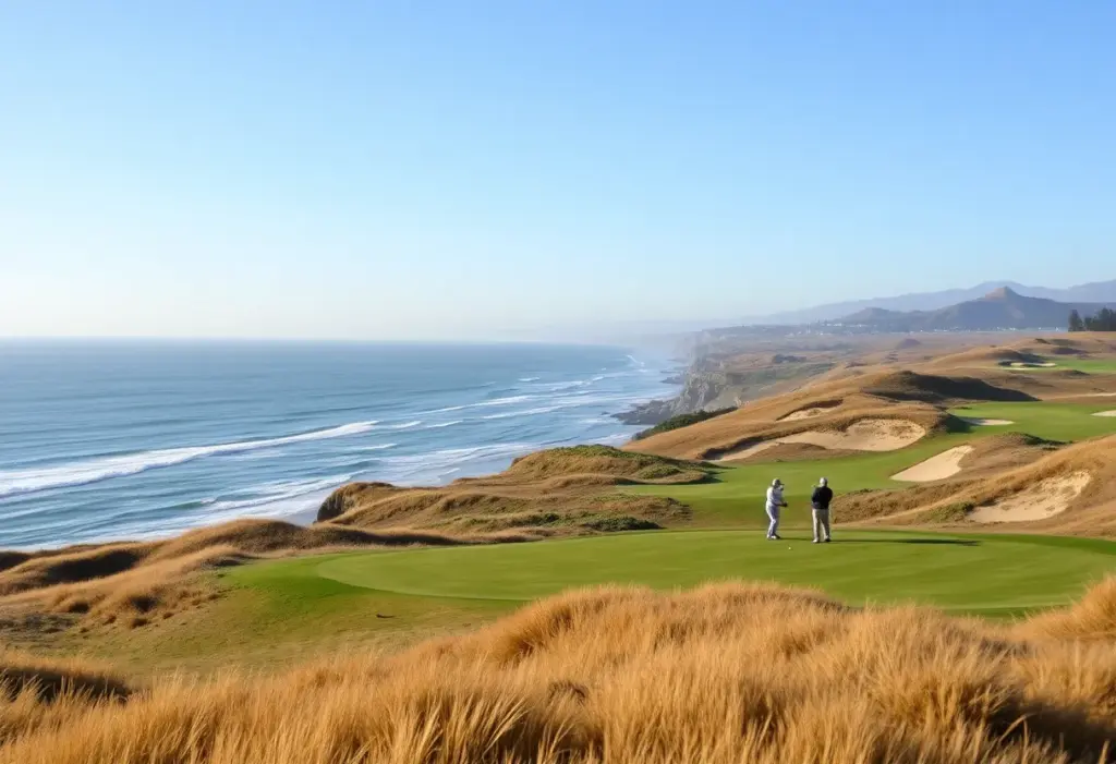Coastal golf course in Los Cabos