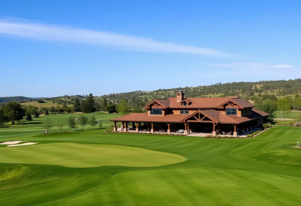 Luxurious private golf course at Pandion Club