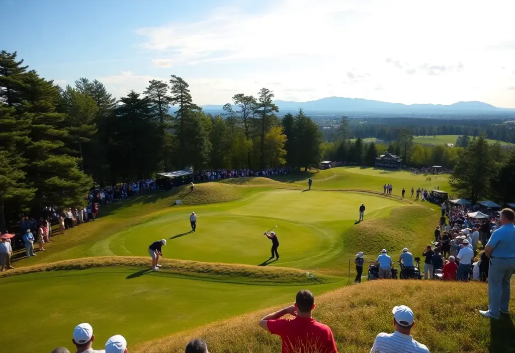 Patrick Reed celebrating victory at the Qatar Masters