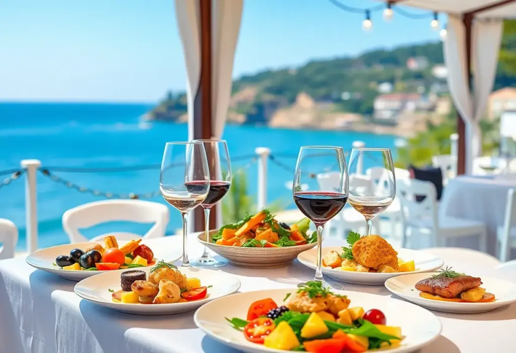 Outdoor food and wine festival at Pebble Beach