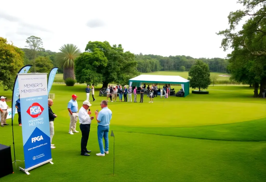 Golf enthusiasts gathered at the 2026 PGA International Members Meeting