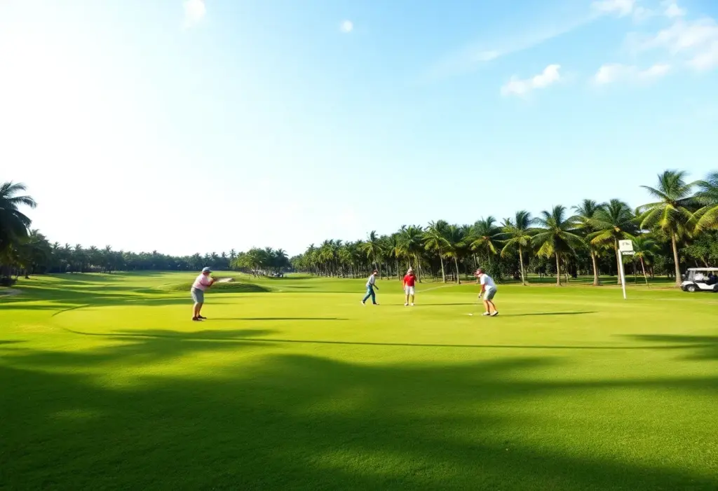 Golfers participating in the Philippines Golf Invitational 2026