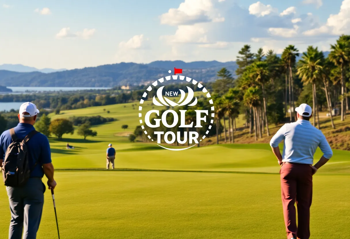 Golfers participating in the Staysure Legends Tour 2026 event