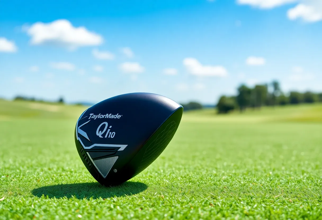 TaylorMade Qi10 Driver on the golf course