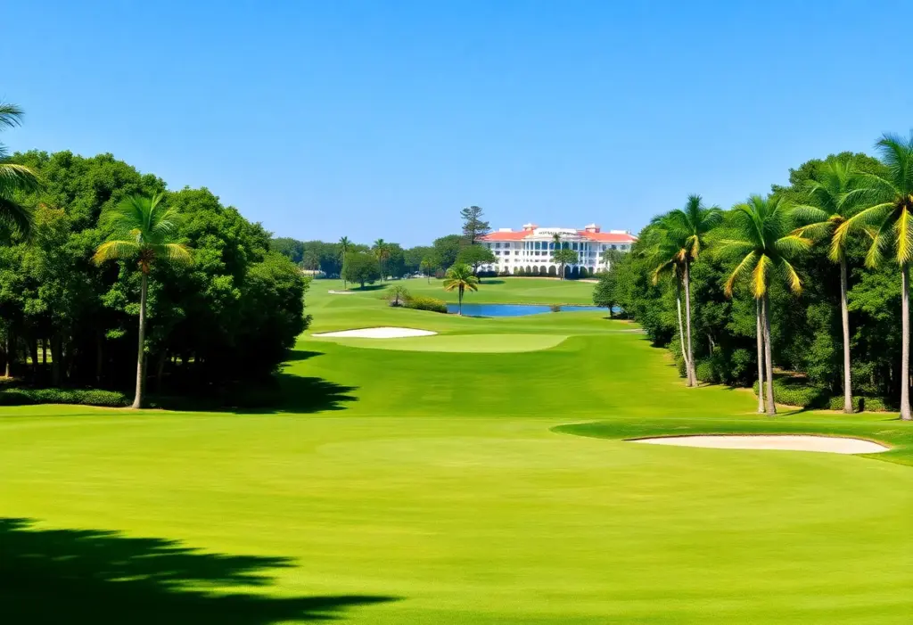 Scenic view of Trump Doral golf course
