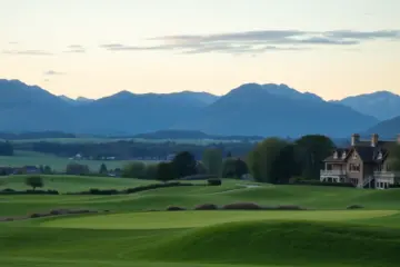 Luxurious golf resort in Scotland