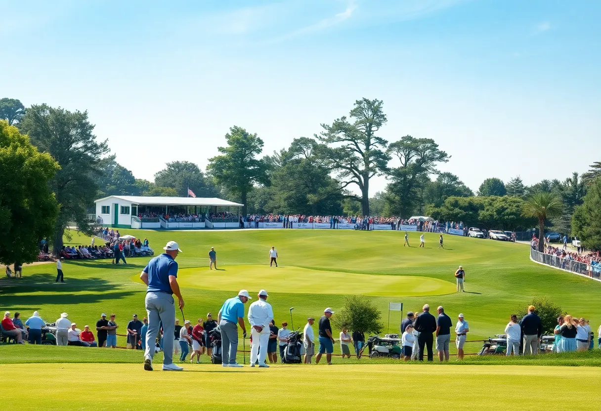 Golf course during the 2026 Valero Texas Open