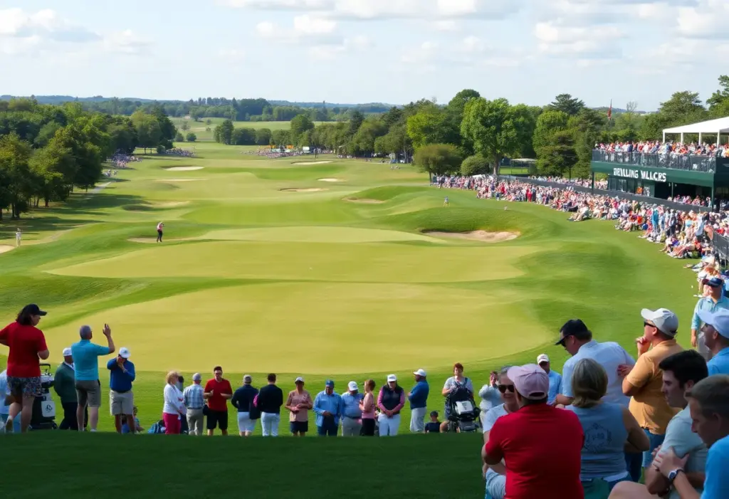 Golfers competing at the AIG Women’s Open 2025