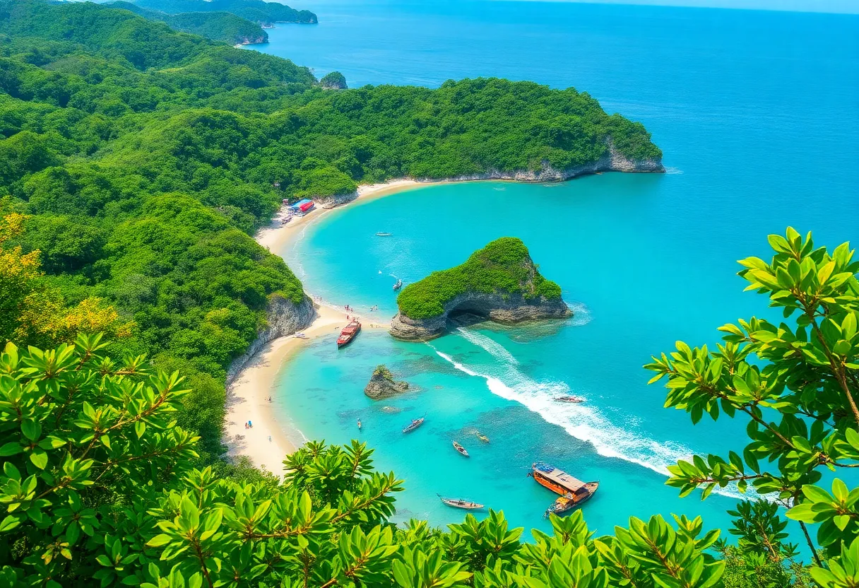 Scenic view of Can Gio, Southern Vietnam's coastal beauty