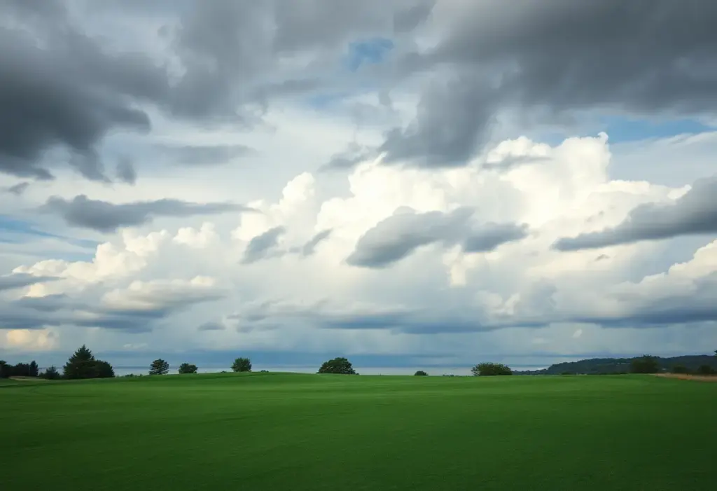 Golf course representing professional challenges
