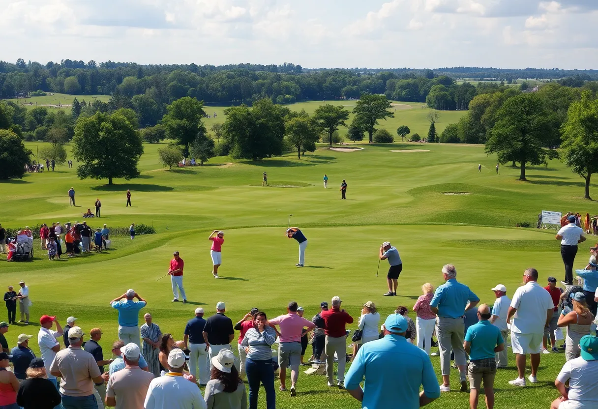 Players participating in the 2026 Hainan Classic golf tournament
