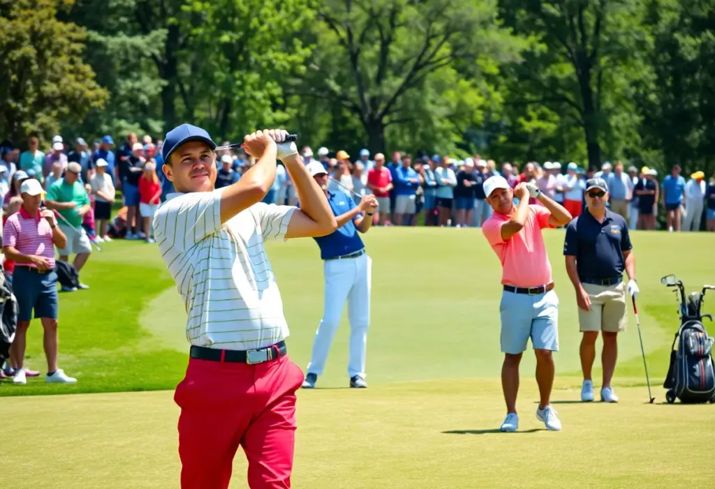 Golfers competing at the Hero Indian Open 2026