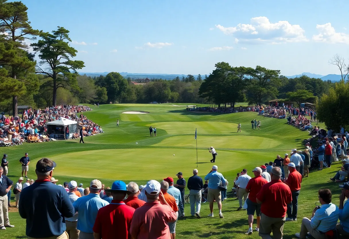 Challenging golf course at Hero Indian Open