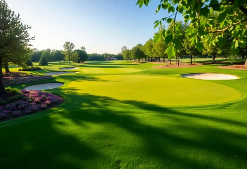 Newly designed 14th hole at Hunstanton Golf Club