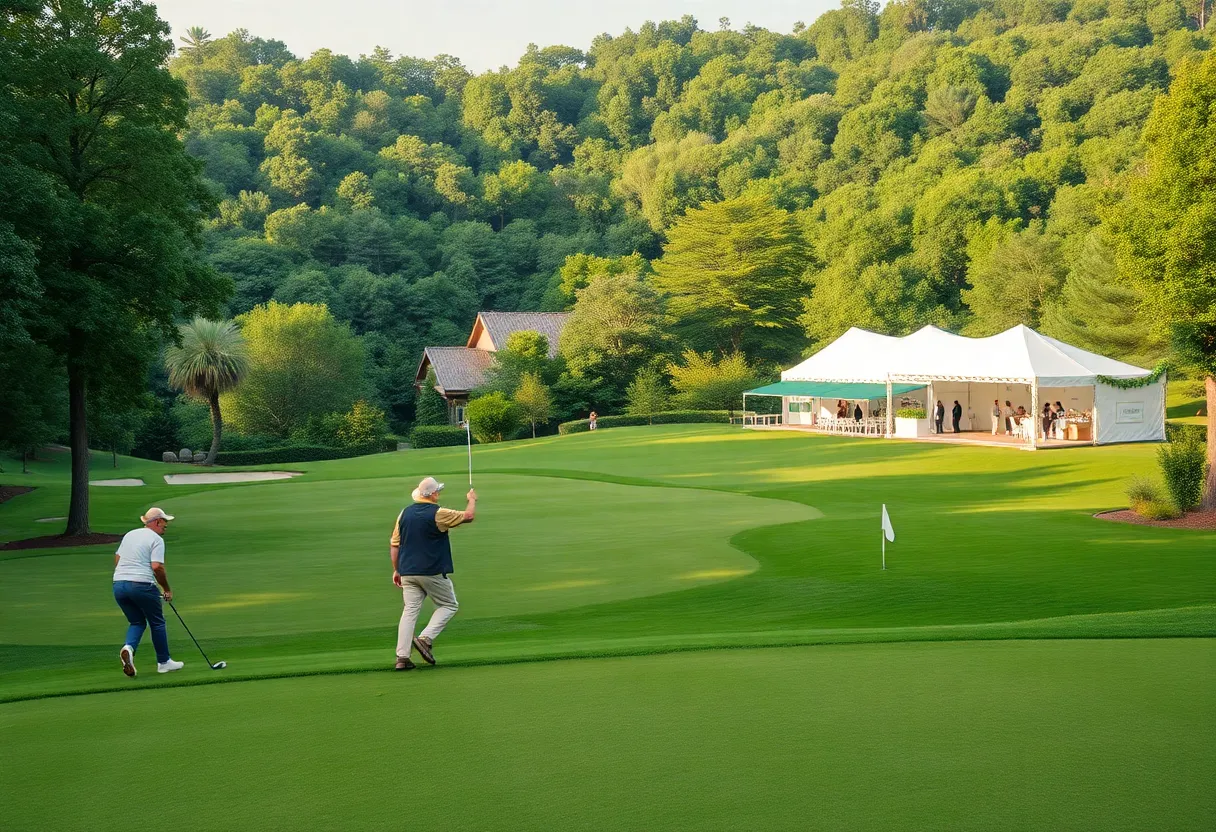 Travelers enjoying golf at IGTM 2026 event