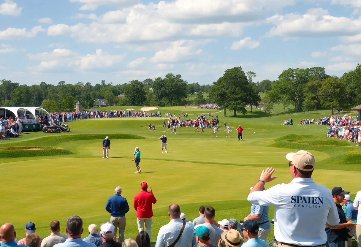 Golf tournament at Kalhaar Blues & Greens Golf Club