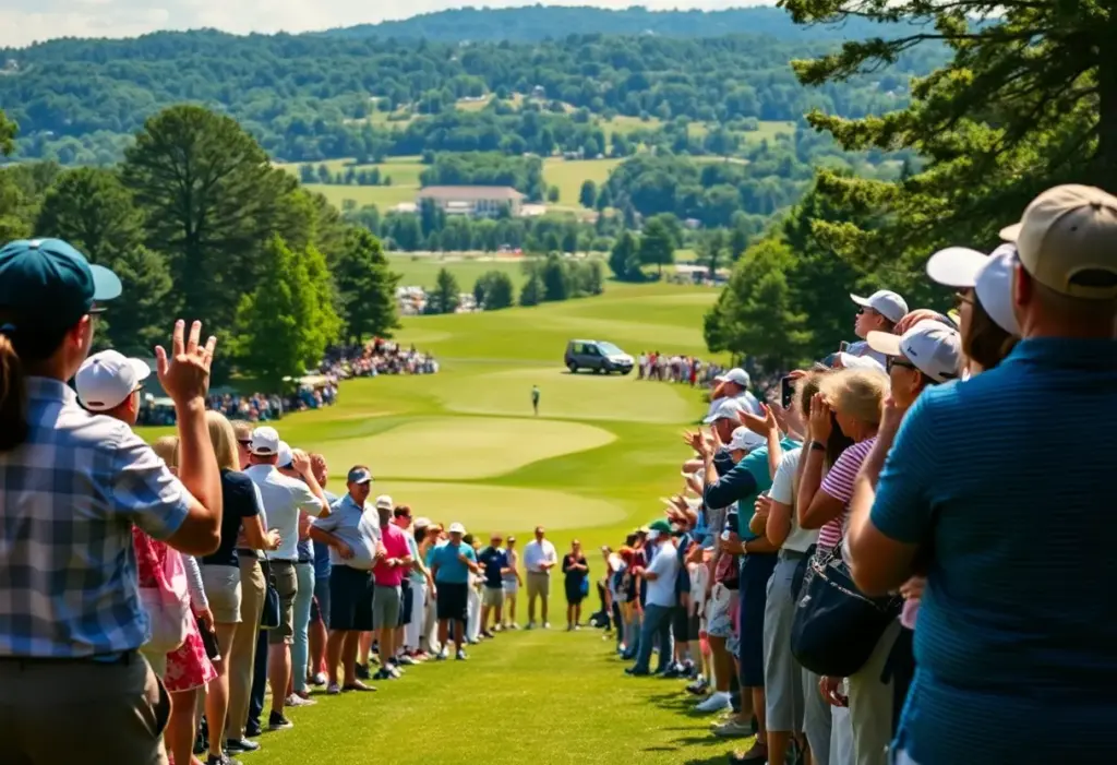 Celebration at LPGA Honda Thailand tournament.