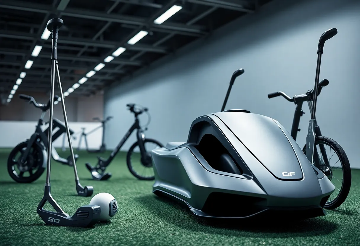 Innovative golf clubs designed by McLaren Golf