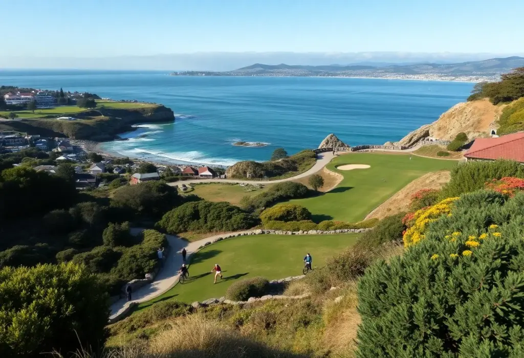 Outdoor sports activities in Monterey, California