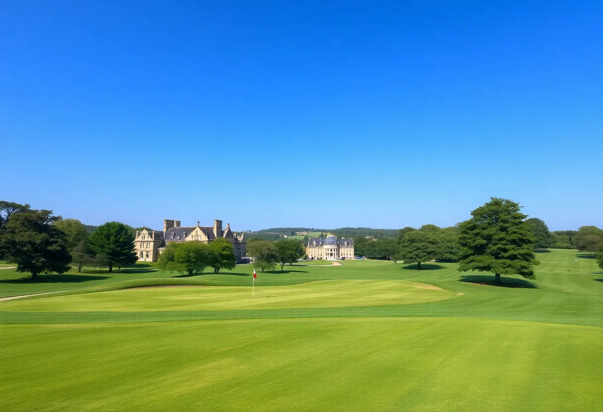 View of the Palmetto Golf Club during the Cleveland Golf Intercollegiate