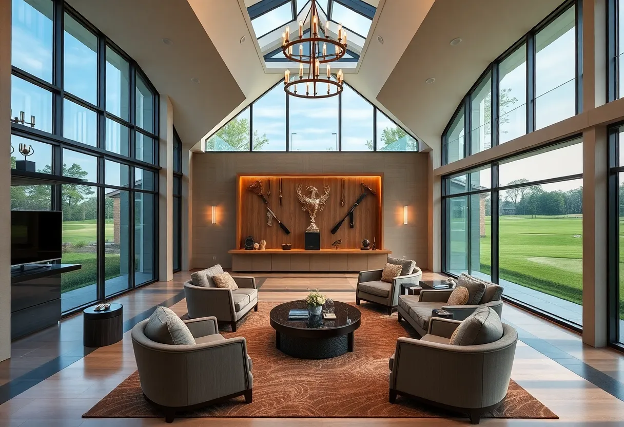 Player Services Building at Augusta National Golf Club