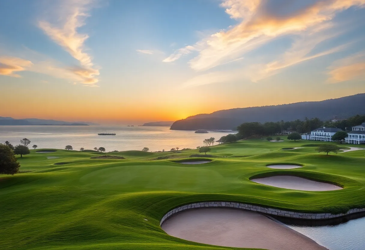 Beautiful view of the Grand Reserve Golf Club during the Puerto Rico Open