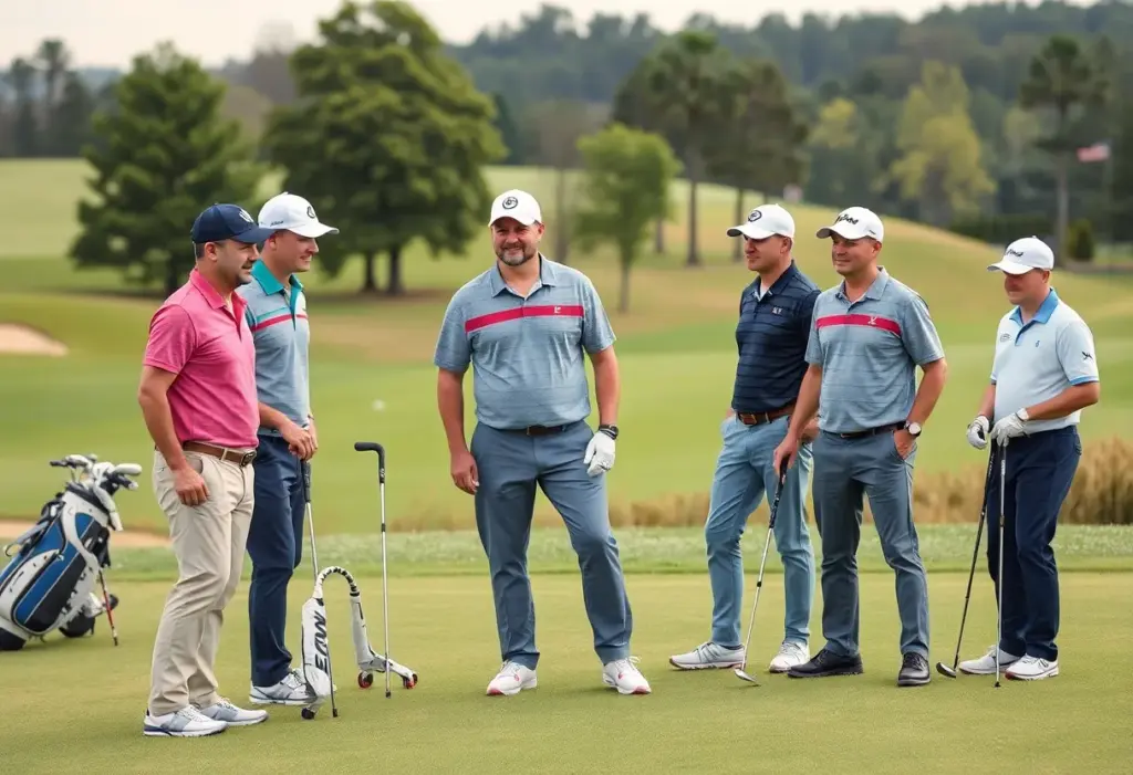 Golf team preparing for Ryder Cup tournament