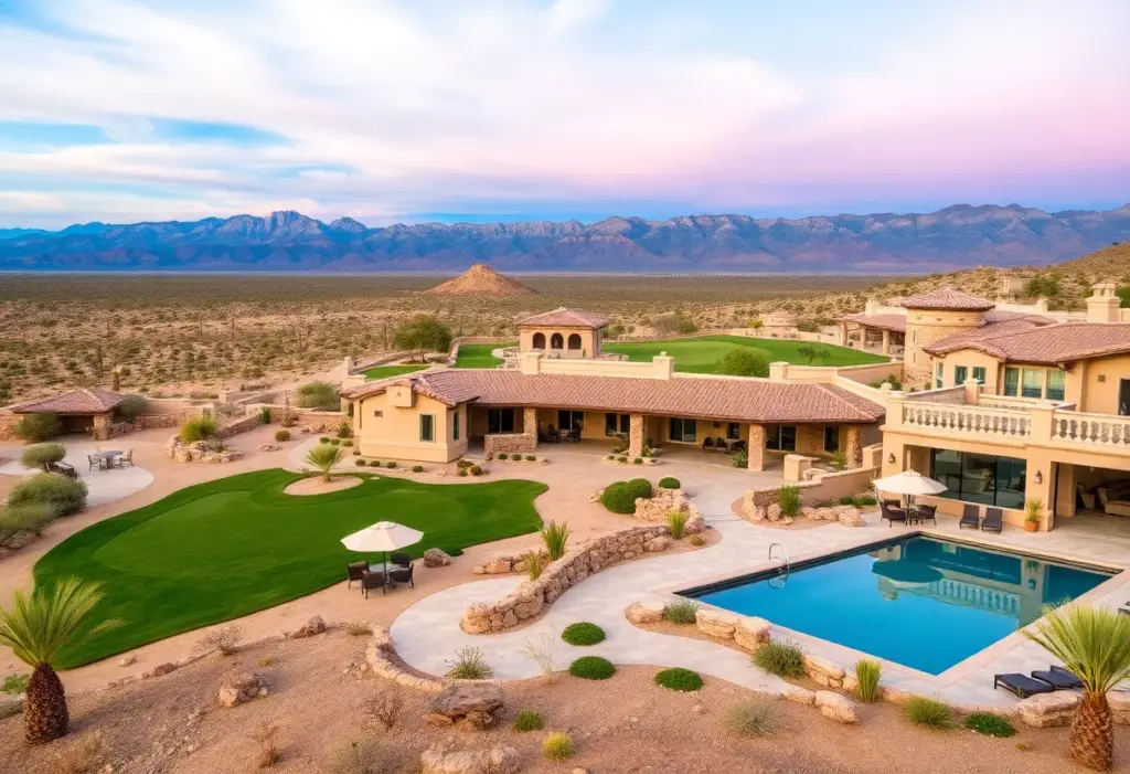 Luxury estate with golf amenities in Scottsdale