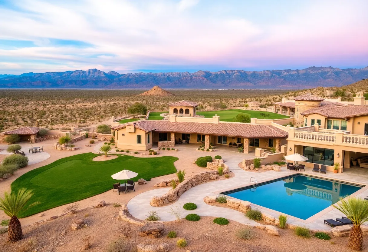 Luxury estate with golf amenities in Scottsdale