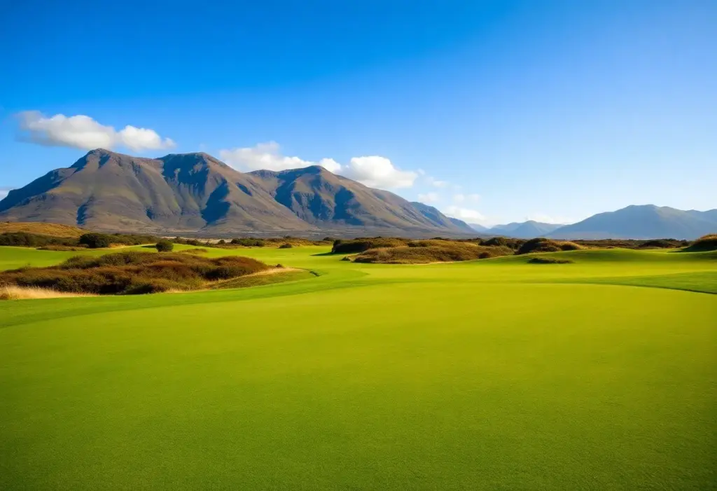 Golf Course in the Scottish Highlands